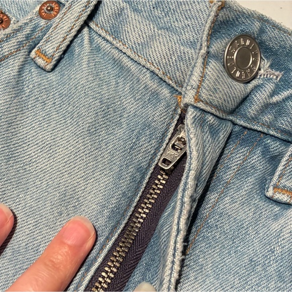 NWT Agolde Stella High Rise Baggy Shorts in Agreement Size 23 - Picture 8 of 15